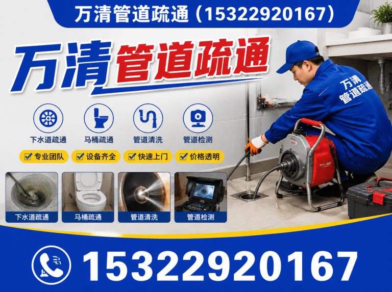 南沙区番禺区管道疏通展示图